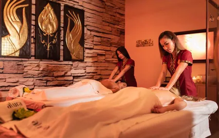 60 min Couple's Massage to Choose and 30 min Floral Bath THAI MASSAGE ALURA