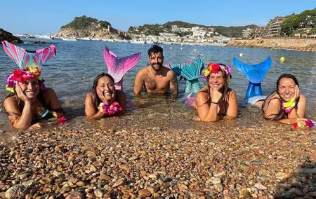 PADI Mermaid Experience in the Beach of Platja de Llevant.