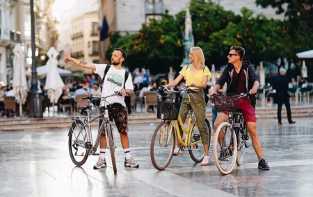 Barcelona: Sailboat trip & seaside quarter bike tour
