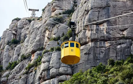 Aeri de Montserrat Round Trip Ticket + Audio City Tour