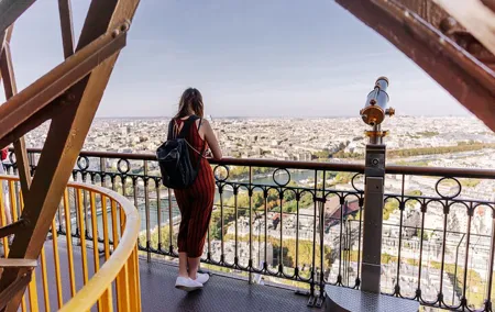 Eiffel Tower Dedicated Reserved Access Top or 2nd floor by lift