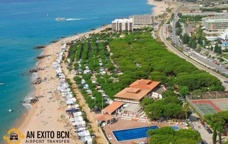 Private transfer from Airport Barcelona to Santa Susanna