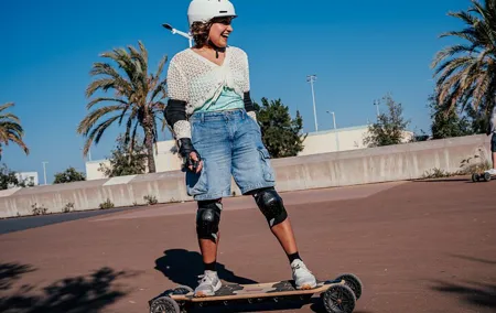initiation experience to ride an e-skate