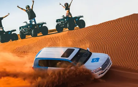 Dubai: Half-Day Desert Safari, Camels, Quad Bike & Refreshments