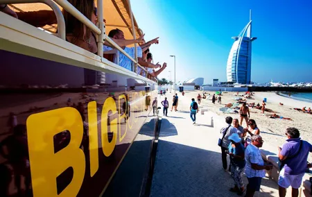 Big Bus Dubai Hop-On, Hop-Off Sightseeing Tour by Open-Top Bus