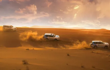 Dubai Red Dunes Desert Safari, Quad Bike, Camels at Al Khayma
