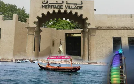 Dubai City Tour: Old & New Dubai Abra Ride, Palm Island, Souks