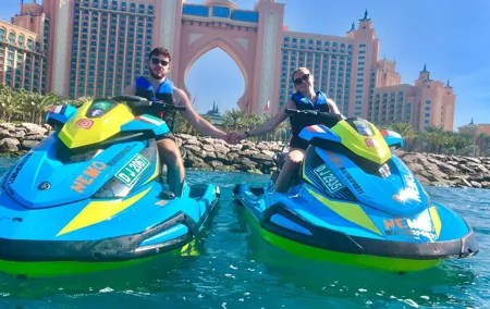 Dubai 1h Jet Ski, Burj Al Arab, Atlantis, Ice Cream, Photo, Video