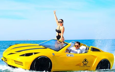 Jet Car Experience Dubai With Burj Al Arab Views