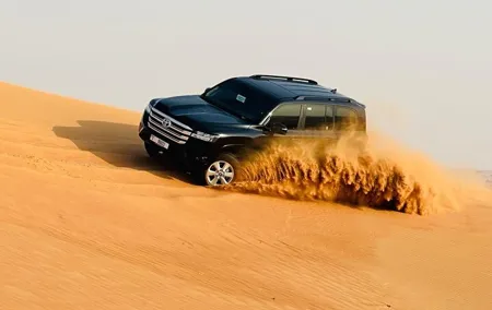Dubai: VIP Evening Desert Safari, Camel, BBQ Dinner & Dune Bash