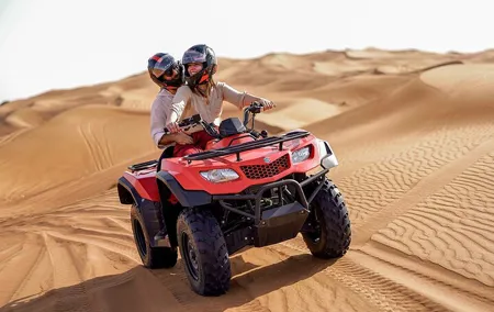 Dubai: Quad & ATV Bike, Red Dune Desert and Safari Adventure