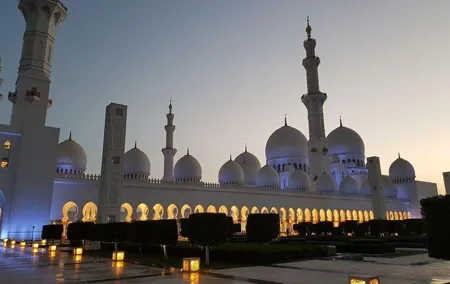 Abu Dhabi tour from Dubai small group with guide, Grand Mosque
