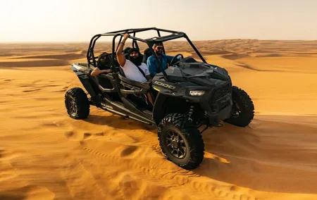 Dubai: Buggy Dune Bashing, Sand Boarding, Camel Ride & Show