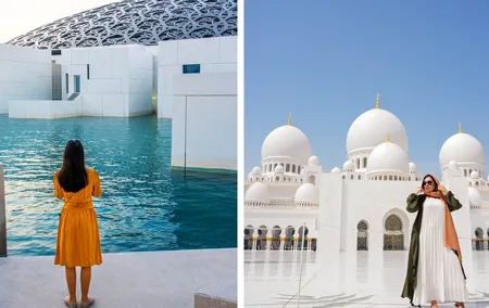 From Dubai: Abu Dhabi Day Tour with Grand Mosque & Louvre Museum