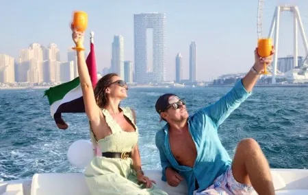 Dubai Private 3-Hour Luxury Yacht Charter with Jet Ski Option