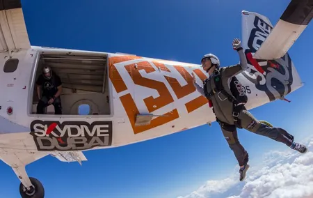 Skydive Dubai: Palm Jumeirah Jump with Optional Pickup