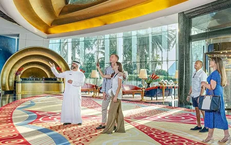 Inside Burj Al Arab Tour with Food and Transfer option