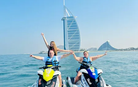 Jetski Dubai: 60Min Burj Al Arab & Atlantis the Palm