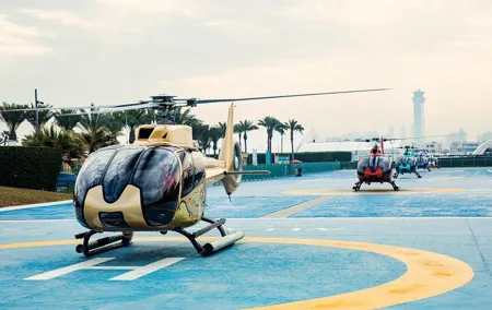 Private: Ultimate Dubai Helicopter Tour with Optional Transfers