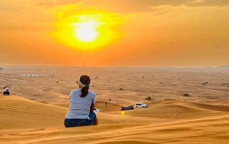 Dubai Desert Safari with BBQ dinner & Live Entertainment