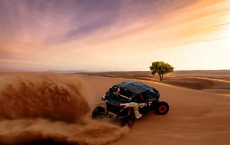 CAN AM 04 Seater Self Drive with Camel Riding and Sand Skiing
