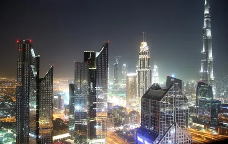 Dubai City Tour By Night With Burj Khalifa Ticket