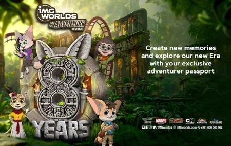 IMG Worlds of Adventure Ticket with Optional Fast Track Dubai