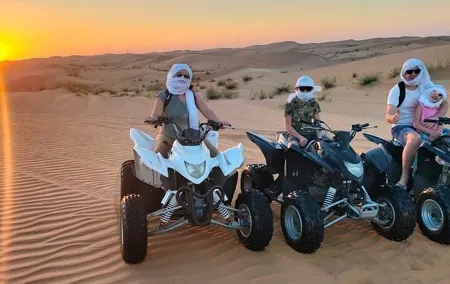 Evening Desert Safari with Quad Bike