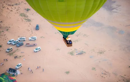 Hot Air Balloon Ride with Pickup and Drop off