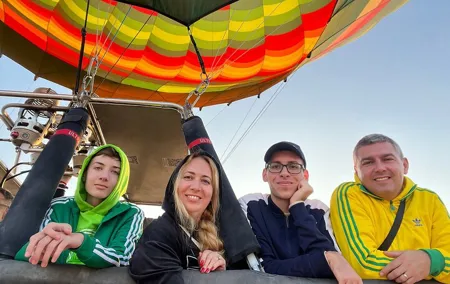 Sunrise Hot Air Balloon Flight with Breakfast Camel Ride and more