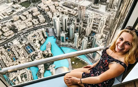 Dubai Burj Khalifa Tickets at the top (Level 124th + 125th)