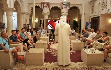 Dubai Souks, Museum Guided Tour with Boat Ride and Food Tastings
