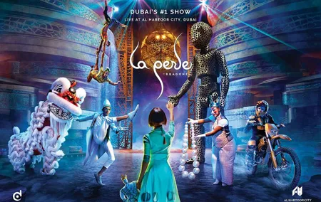 La Perle Dubai Live Show by Dragone + Optional VIP Access