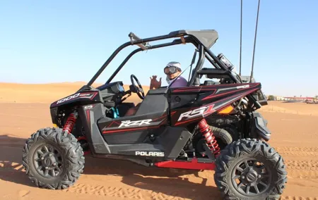 Dubai Morning Dunes Buggy Safari with Sandboarding & Camel Ride