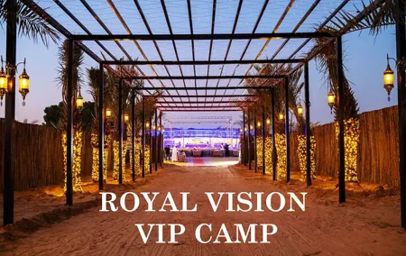 VIP Desert Safari Private & Front Area VIP Table Service