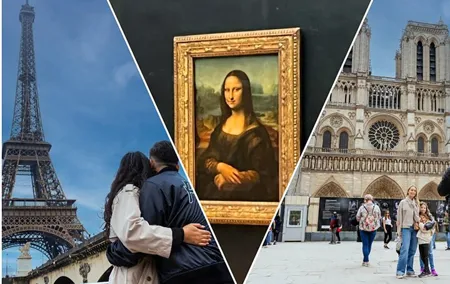 Paris Eiffel Tower, Notre Dame, Louvre and Montmartre Guided Tour