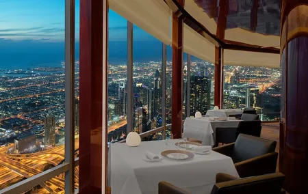 Dining Experience at Atmosphere Burj Khalifa Dubai With Transfers