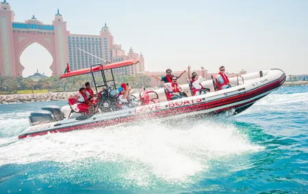 Thrilled 90 Min Speed Boat Ride from Marina Dubai