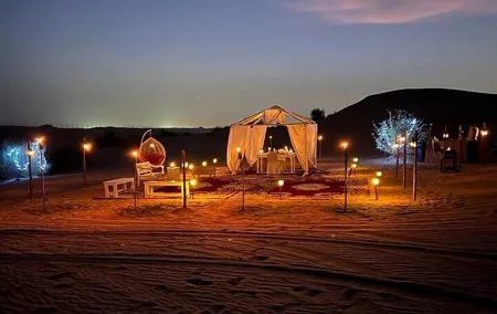 Private Dinner in the Heart of the Desert with Entertainment show