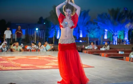 Standard Desert Safari, camel ride, BBQ Dinner, Belly Dance Show, Pick & Drop