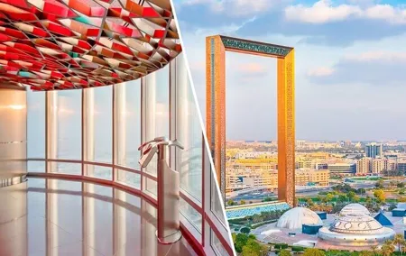 Burj Khalifa at the Top + Dubai Frame Tickets
