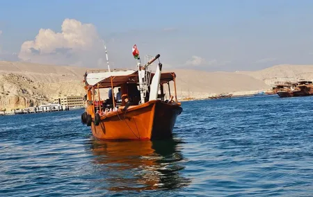 Dubai to Khasab Oman Telegraph Island Norway of Arabia