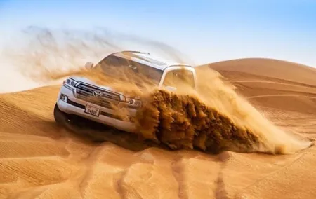 Premium Desert Safari in Dubai with Camel Ride and BBQ