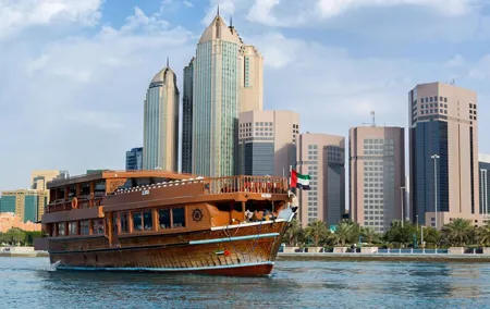Dubai City Tour and Dubai Marina Dhow Cruise Combo