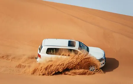 Dubai: Jeep Desert Safari, Camel Ride, and Quad Bike Tour
