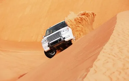 Arabian Night Safari with Camel Ride, Sandboard, BBQ & Live Shows