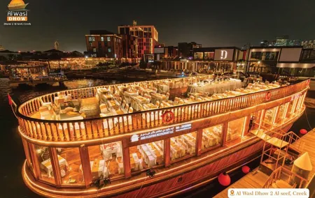 Dubai Best Dhow Cruise Dinner Buffet (Multi Cusine)