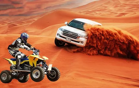 Evening Desert Safari Dubai with Quad Bike
