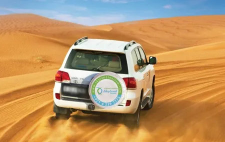 Exhilarating Desert Safari, Including BBQ Dinner from Dubai