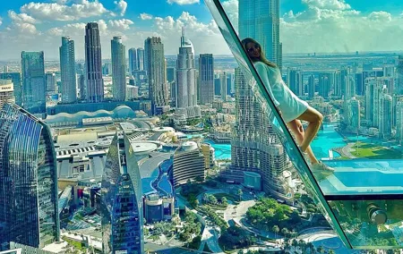 Sky Views Dubai with Optional Glass slide